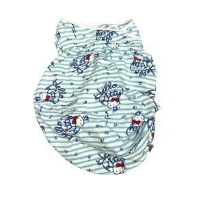 Ergobaby X Hello Kitty Baby White Blue Sail Away Swaddler Wrap Blanket